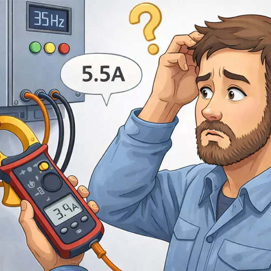 ¿Cómo medir la corriente en un variador de frecuencia (VFD) con pinza amperimétrica? Es fácil y seguro